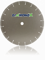 Алмазный диск  DiamondX 230D-1.6T-3W-22.23H Южная Корея) (universal)