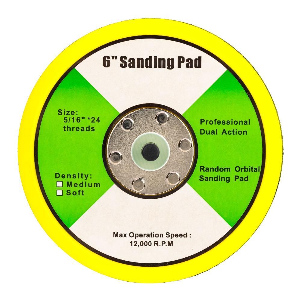 Шлифовальная подошва с липучкой | Sanding Pad 6 дюймов