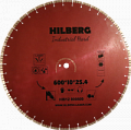 Диск алмазный отрезной 600*25,4*12 Hilberg Industrial Hard HI812