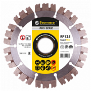 Круг алмазный 1А1RSS/C3-H 125*2.0/1.2*10*22.23-10 Baumesser Rapid PRO 